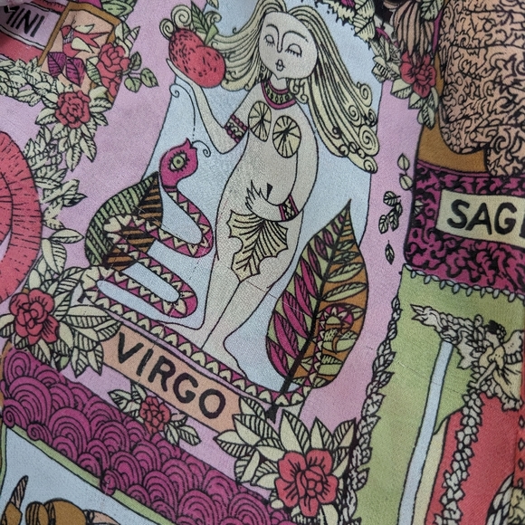 Josie Natori sheer zodiac pajamas set - Picture 6 of 7